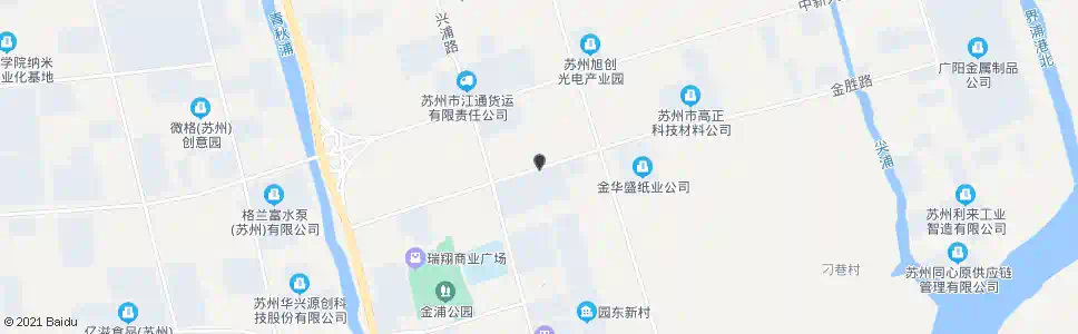 苏州金胜路新江路东(西行)_公交站地图_苏州公交_妙搜公交查询2025