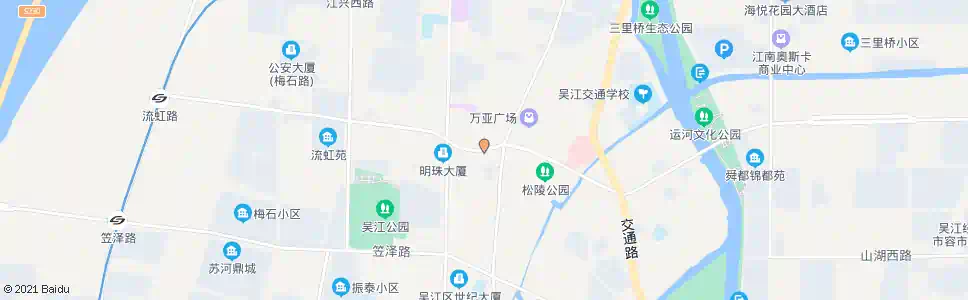 苏州三角井西_公交站地图_苏州公交_妙搜公交查询2025