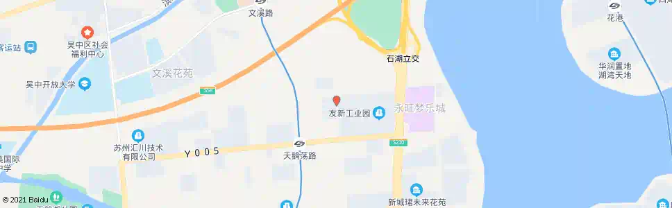 苏州友翔路溪霞路西_公交站地图_苏州公交_妙搜公交查询2025