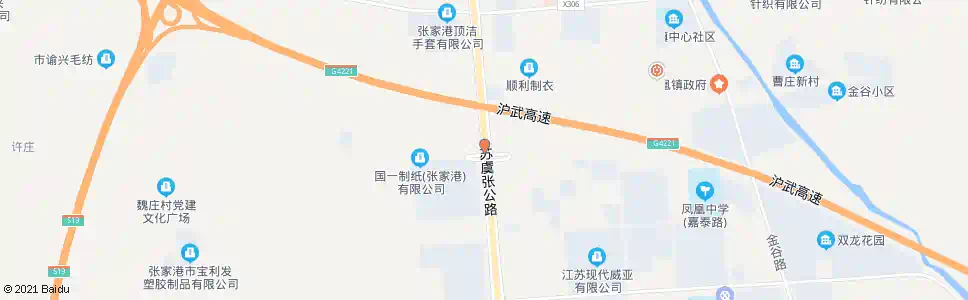 苏州苏虞张公路(西)_公交站地图_苏州公交_妙搜公交查询2025