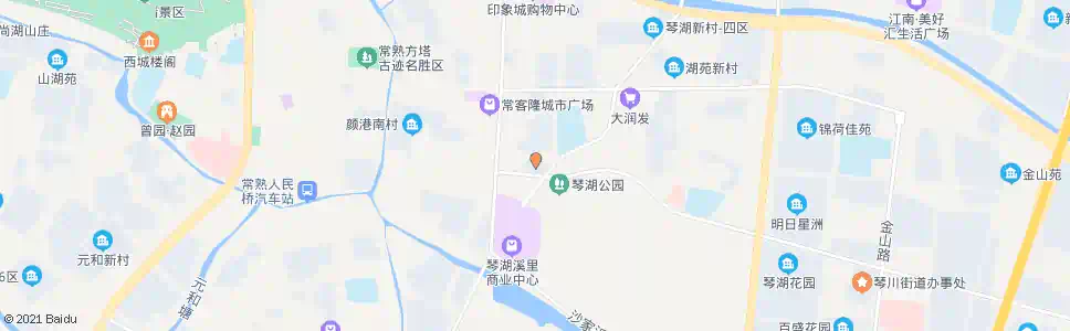 苏州琴湖苑_公交站地图_苏州公交_妙搜公交查询2025