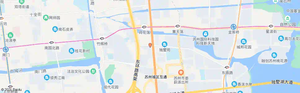 苏州园区一中(娄葑人力资源市场)_公交站地图_苏州公交_妙搜公交查询2025