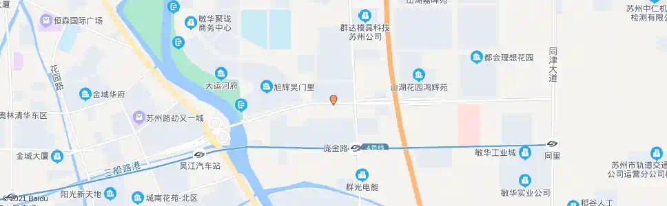 苏州东太湖大道庞金路西_公交站地图_苏州公交_妙搜公交查询2025