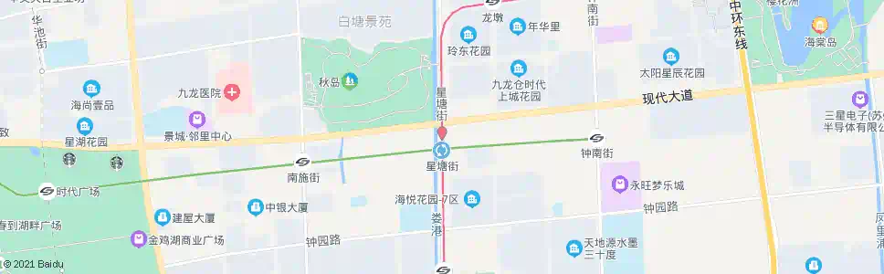 苏州星塘公交中心西_公交站地图_苏州公交_妙搜公交查询2025