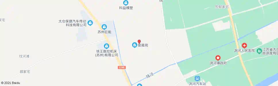 苏州紫薇二区_公交站地图_苏州公交_妙搜公交查询2025