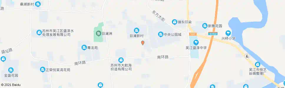 苏州盛小目澜校区_公交站地图_苏州公交_妙搜公交查询2025