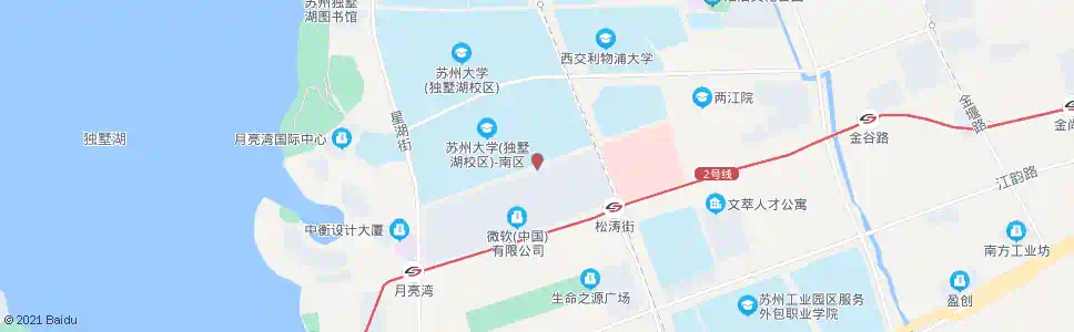 苏州创意产业园东_公交站地图_苏州公交_妙搜公交查询2025