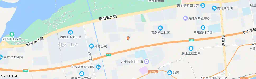 苏州唯文路亭融街西_公交站地图_苏州公交_妙搜公交查询2025