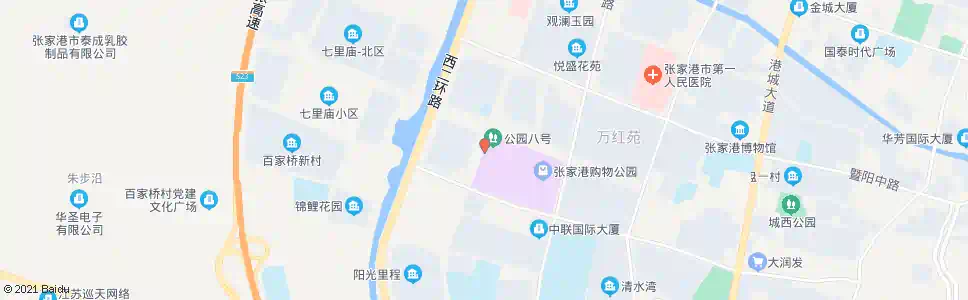 苏州购物公园西门_公交站地图_苏州公交_妙搜公交查询2025