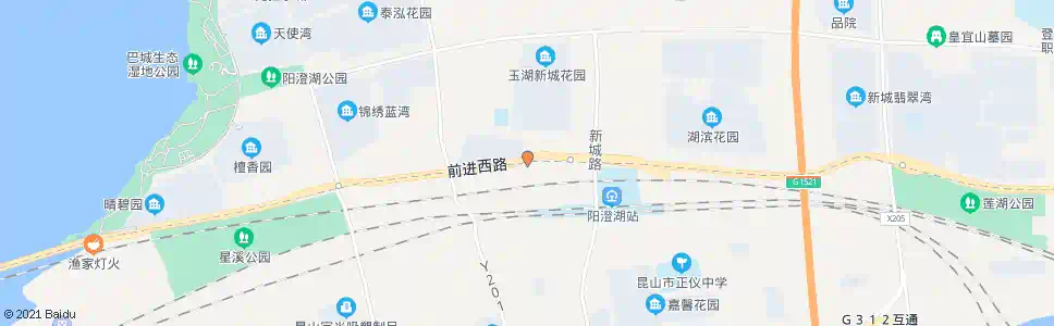 苏州城铁阳澄湖站_公交站地图_苏州公交_妙搜公交查询2025