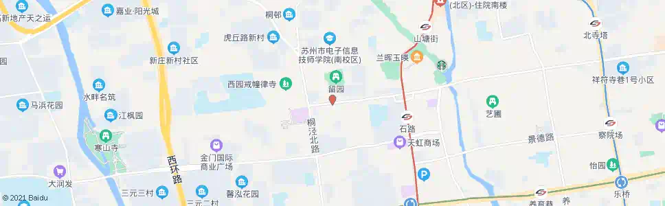 苏州永津桥东_公交站地图_苏州公交_妙搜公交查询2025