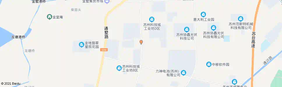 苏州金沙江路吕梁山路北_公交站地图_苏州公交_妙搜公交查询2025