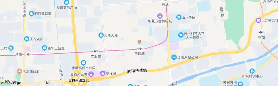苏州花苑路珠江路东_公交站地图_苏州公交_妙搜公交查询2025