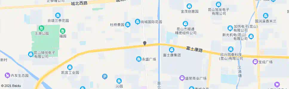 苏州北门路富士康路_公交站地图_苏州公交_妙搜公交查询2025