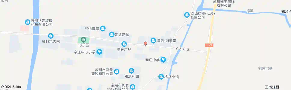 苏州辛庄活动中心_公交站地图_苏州公交_妙搜公交查询2025