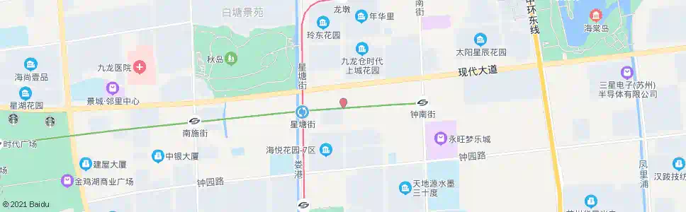 苏州星塘公交中心东_公交站地图_苏州公交_妙搜公交查询2025