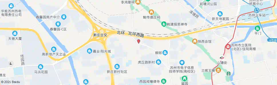 苏州观景新村东_公交站地图_苏州公交_妙搜公交查询2025
