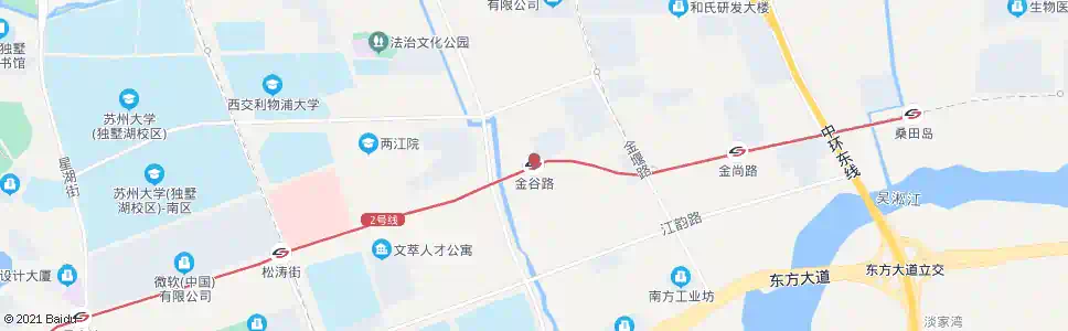 苏州金谷路站_公交站地图_苏州公交_妙搜公交查询2025