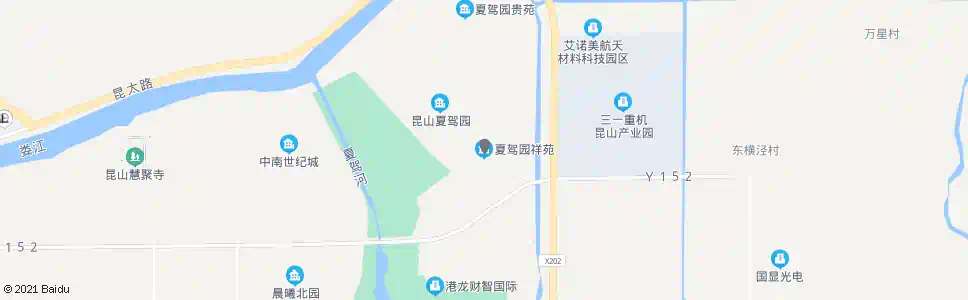 苏州夏驾园祥苑_公交站地图_苏州公交_妙搜公交查询2025