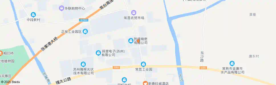 苏州赵厅村(招呼站)_公交站地图_苏州公交_妙搜公交查询2025