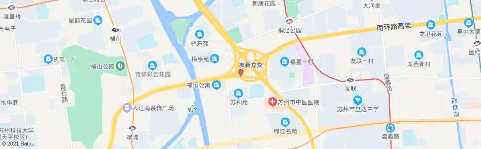 苏州晋源桥东_公交站地图_苏州公交_妙搜公交查询2025