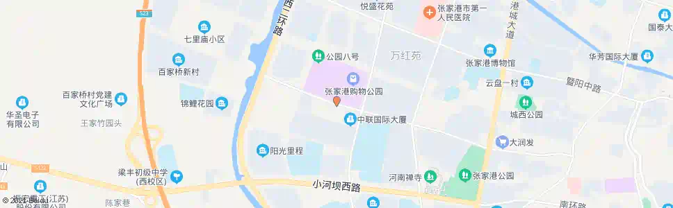 苏州购物公园南门_公交站地图_苏州公交_妙搜公交查询2025