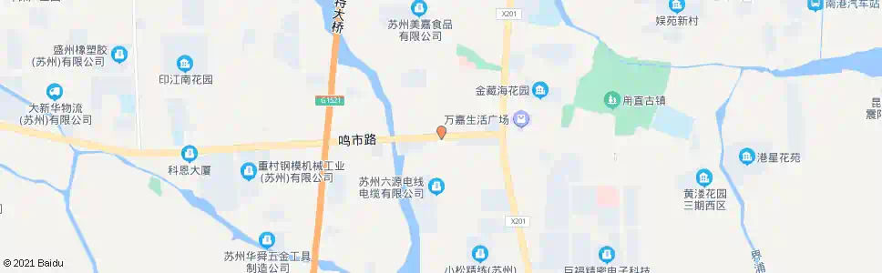 苏州清江东_公交站地图_苏州公交_妙搜公交查询2025
