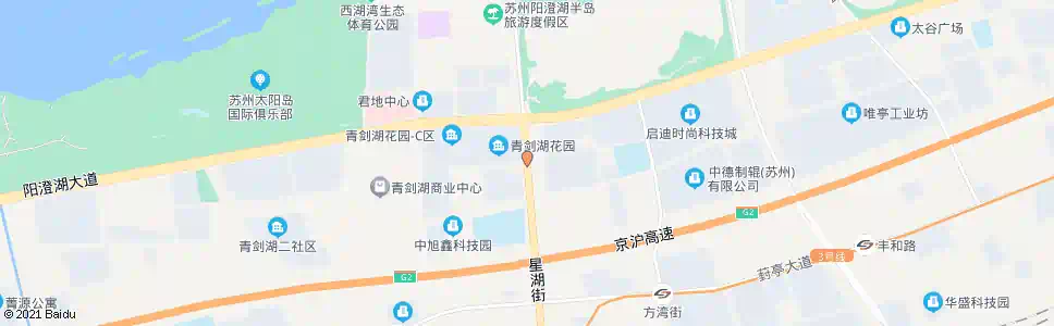 苏州唯亭虹桥_公交站地图_苏州公交_妙搜公交查询2025