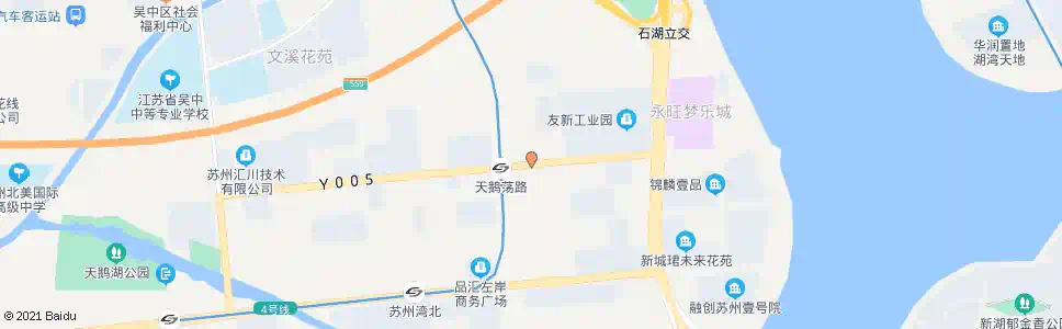 苏州越溪职业技术培训学校_公交站地图_苏州公交_妙搜公交查询2025