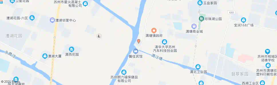 苏州渭塘(金艺百汇广场)_公交站地图_苏州公交_妙搜公交查询2025