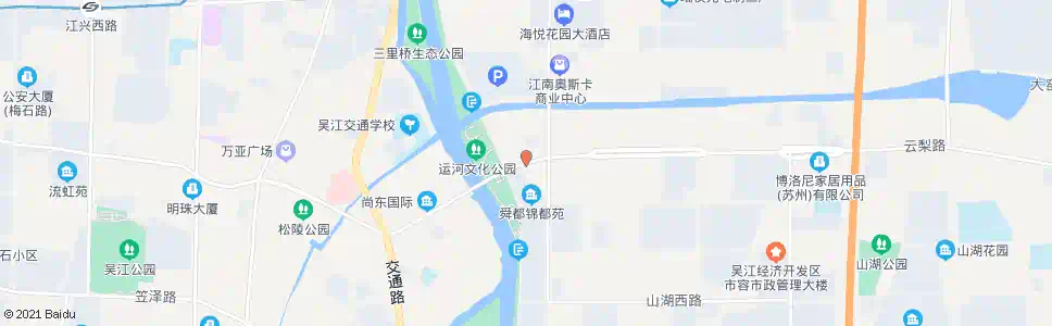 苏州云梨桥东_公交站地图_苏州公交_妙搜公交查询2025
