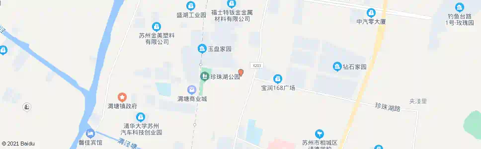 苏州中国珍珠宝石城_公交站地图_苏州公交_妙搜公交查询2025