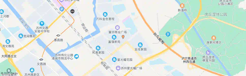 苏州富强新苑_公交站地图_苏州公交_妙搜公交查询2025