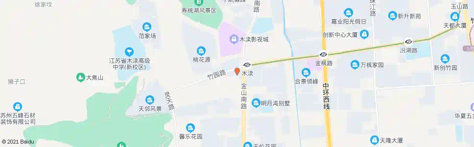 苏州中华园饭店_公交站地图_苏州公交_妙搜公交查询2025