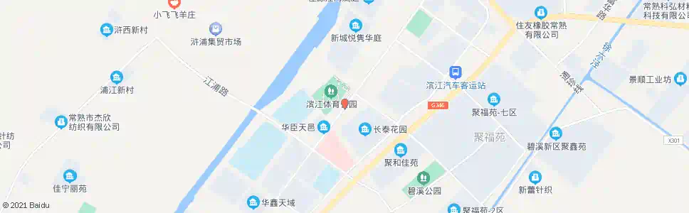 苏州滨江体育公园_公交站地图_苏州公交_妙搜公交查询2025