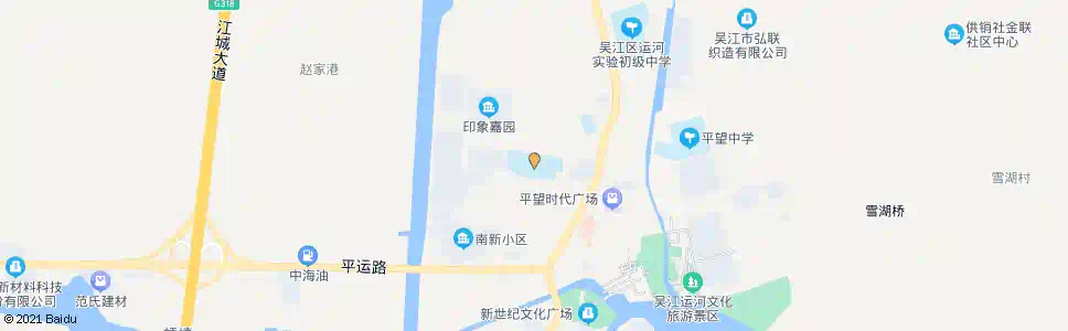 苏州平望实验小学_公交站地图_苏州公交_妙搜公交查询2025