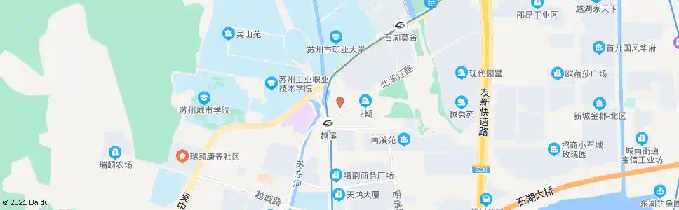 苏州吴中经济开发区管委会_公交站地图_苏州公交_妙搜公交查询2025