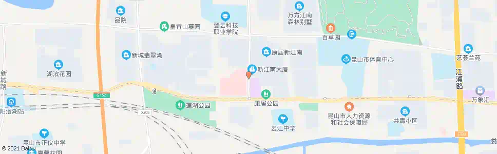 苏州新江南生活荟西_公交站地图_苏州公交_妙搜公交查询2025