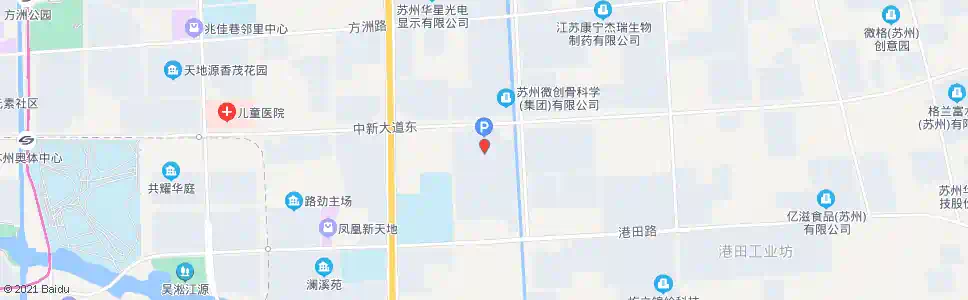 苏州二点五产业园_公交站地图_苏州公交_妙搜公交查询2025