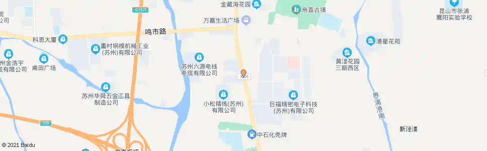 苏州甫南村委会_公交站地图_苏州公交_妙搜公交查询2025