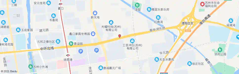 苏州相城经济开发区_公交站地图_苏州公交_妙搜公交查询2025