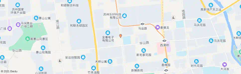 苏州珠江路马运路南_公交站地图_苏州公交_妙搜公交查询2025