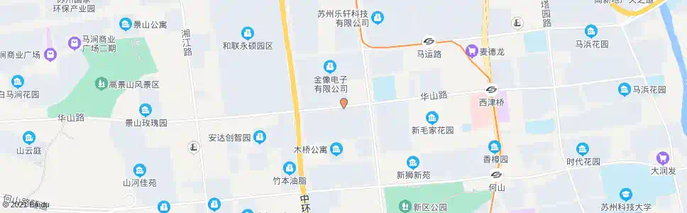 苏州银定桥_公交站地图_苏州公交_妙搜公交查询2025
