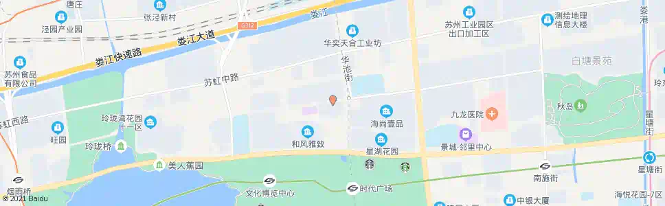 苏州雷迪森广场_公交站地图_苏州公交_妙搜公交查询2025