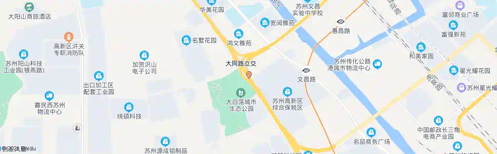 苏州高新区出口加工区东_公交站地图_苏州公交_妙搜公交查询2025