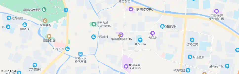 苏州里颜港(海虞南路口)_公交站地图_苏州公交_妙搜公交查询2025