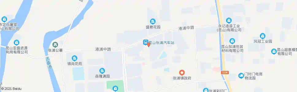 苏州张浦客运站_公交站地图_苏州公交_妙搜公交查询2025
