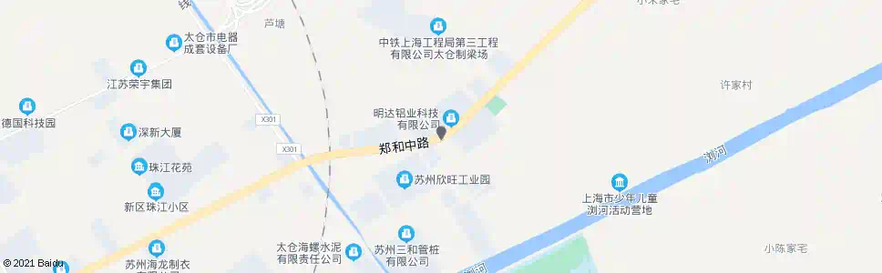 苏州三港村委会_公交站地图_苏州公交_妙搜公交查询2025