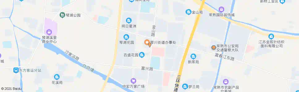 苏州虞山镇政府_公交站地图_苏州公交_妙搜公交查询2025