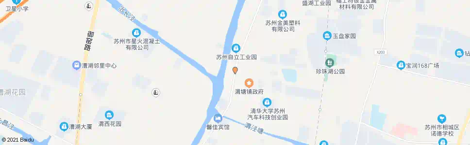 苏州渭星街_公交站地图_苏州公交_妙搜公交查询2025